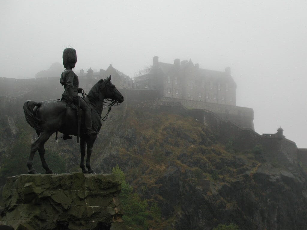 Edinburgh Castle Halloween
